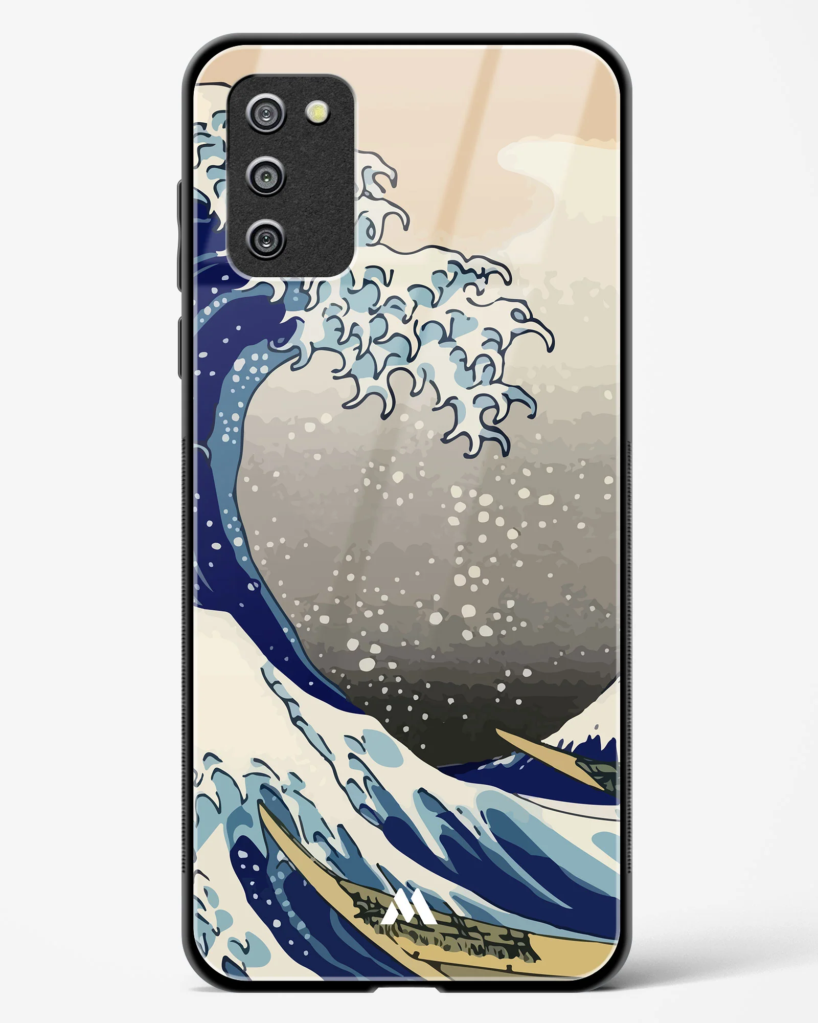 The Great Wave At Kanagawa Glass Case Phone Cover (Samsung) - Image 3
