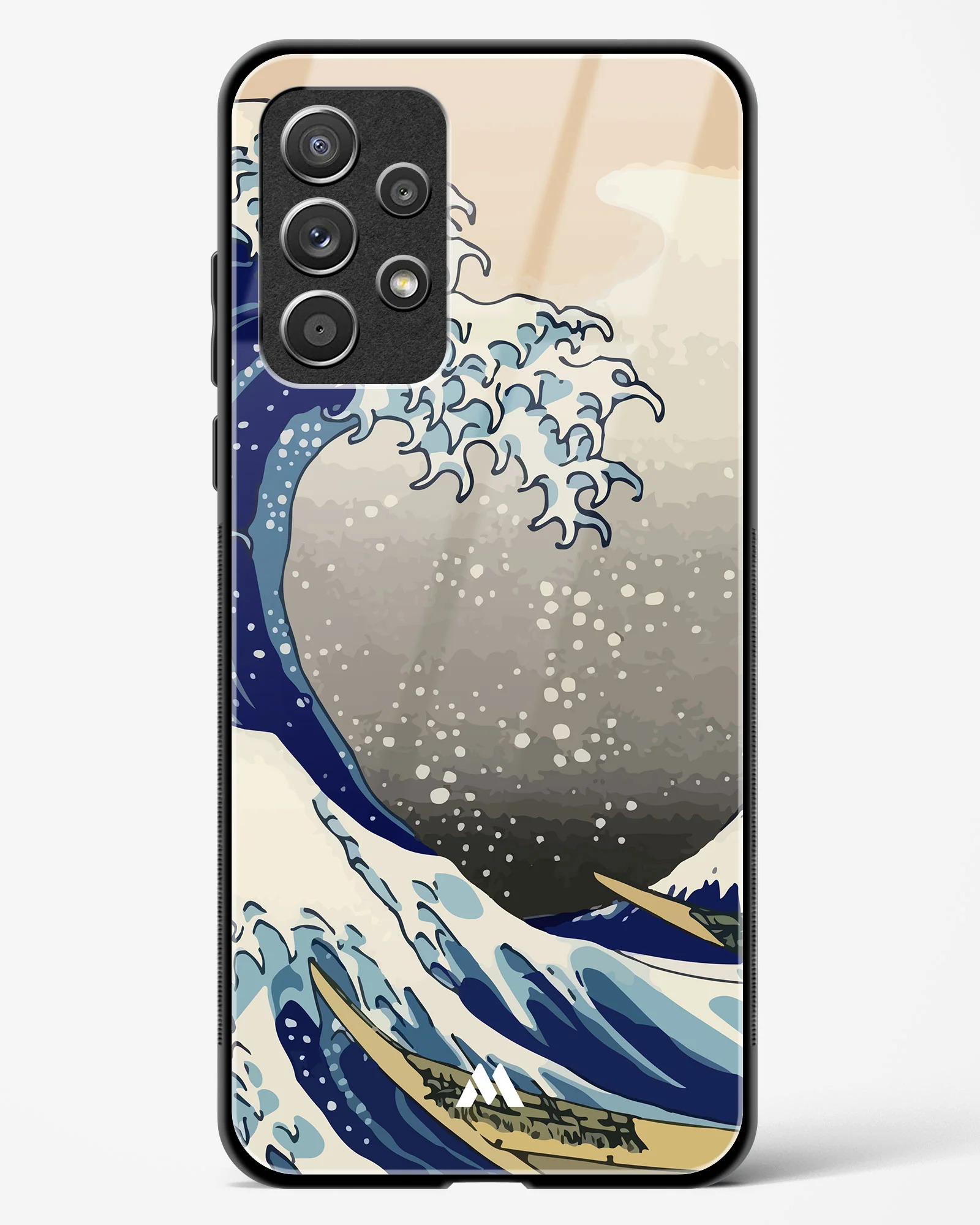 The Great Wave At Kanagawa Glass Case Phone Cover (Samsung) - Image 79