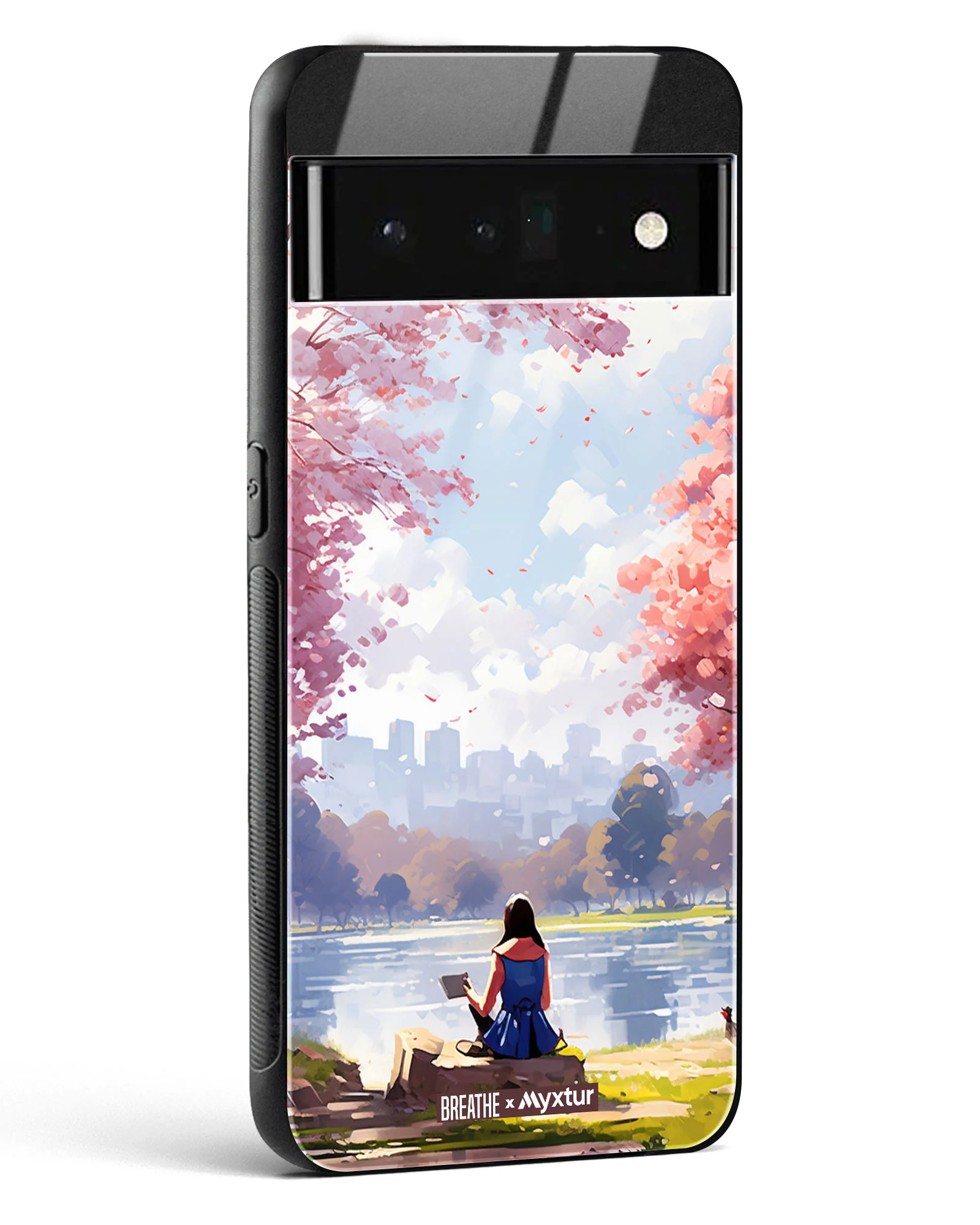Tranquil Tales by the Stream [BREATHE] Glass Case Phone Cover (Google) - Image 10