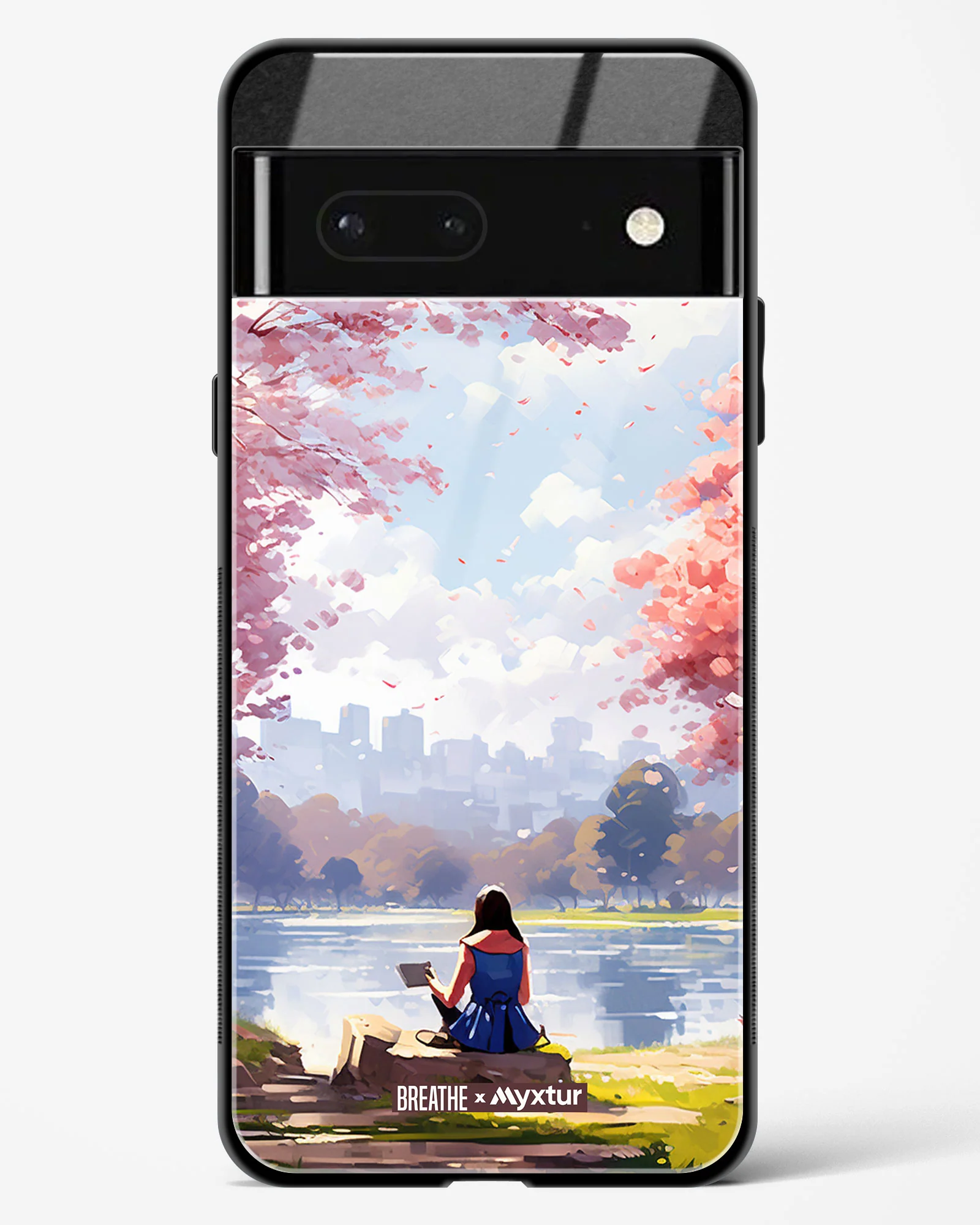 Tranquil Tales by the Stream [BREATHE] Glass Case Phone Cover (Google) - Image 11