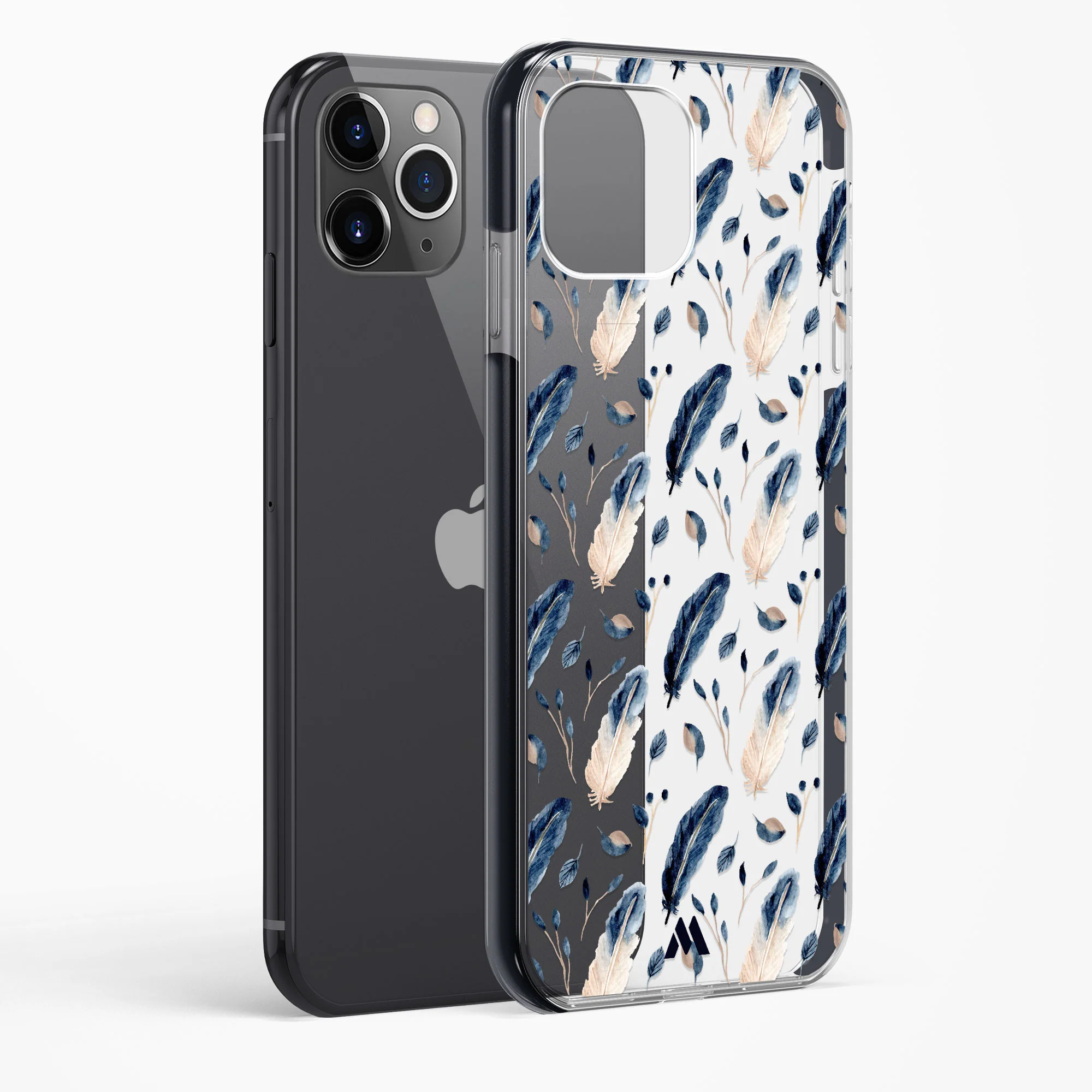 Painted Willow Bird Feathers Impact Drop Protection Case (Apple) - Image 12