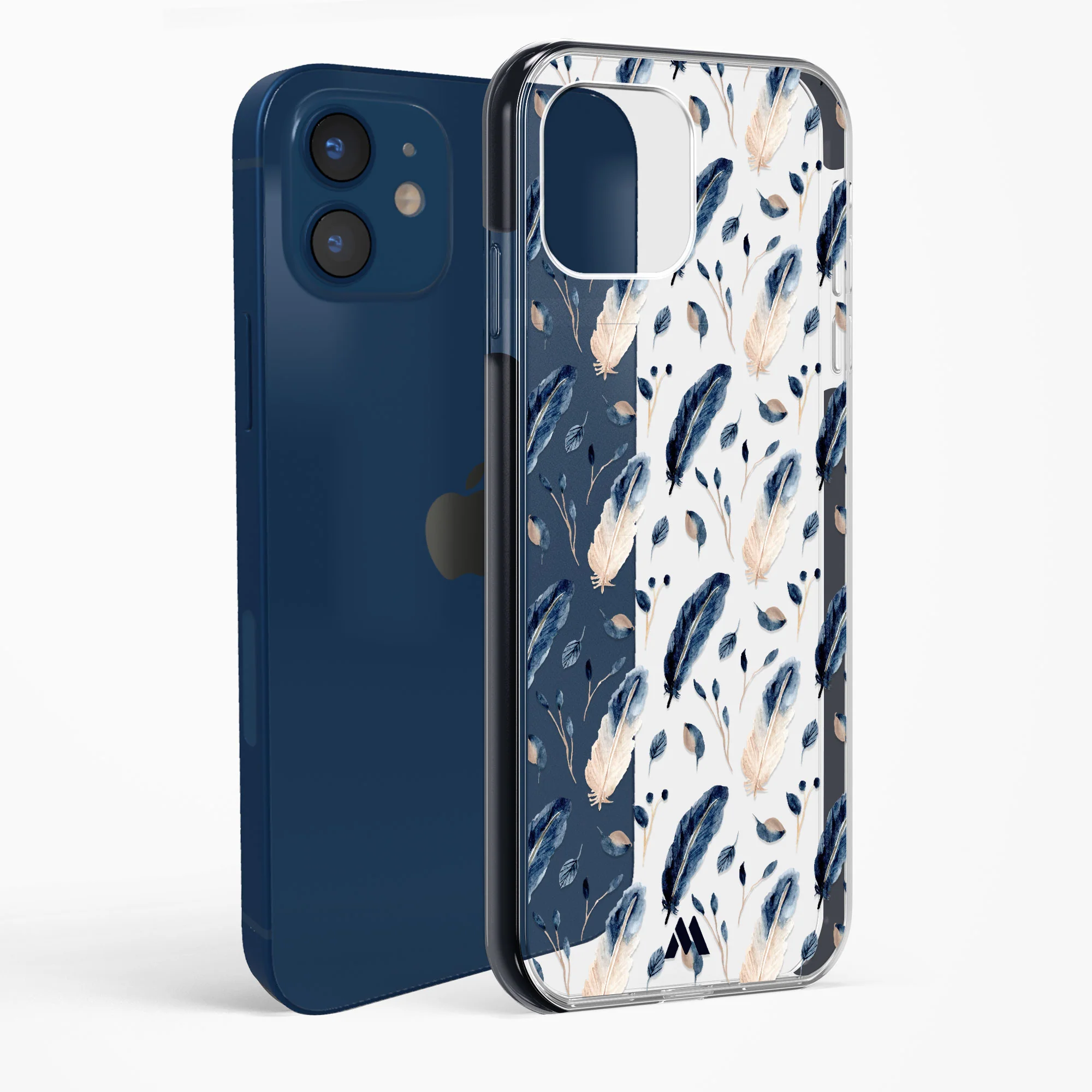 Painted Willow Bird Feathers Impact Drop Protection Case (Apple) - Image 16
