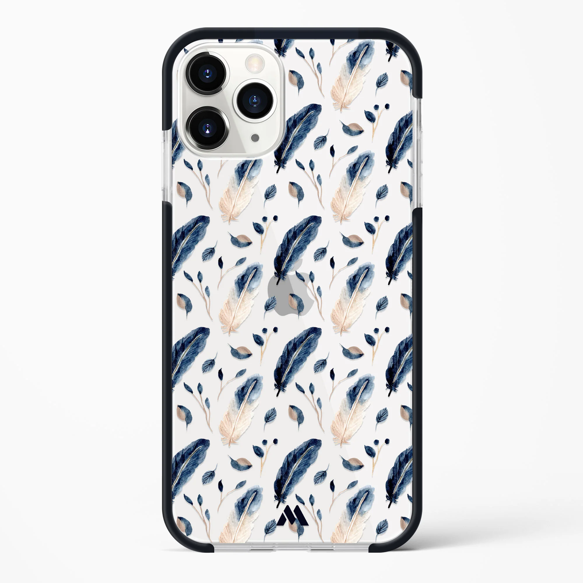 Painted Willow Bird Feathers Impact Drop Protection Case (Apple) - Image 25