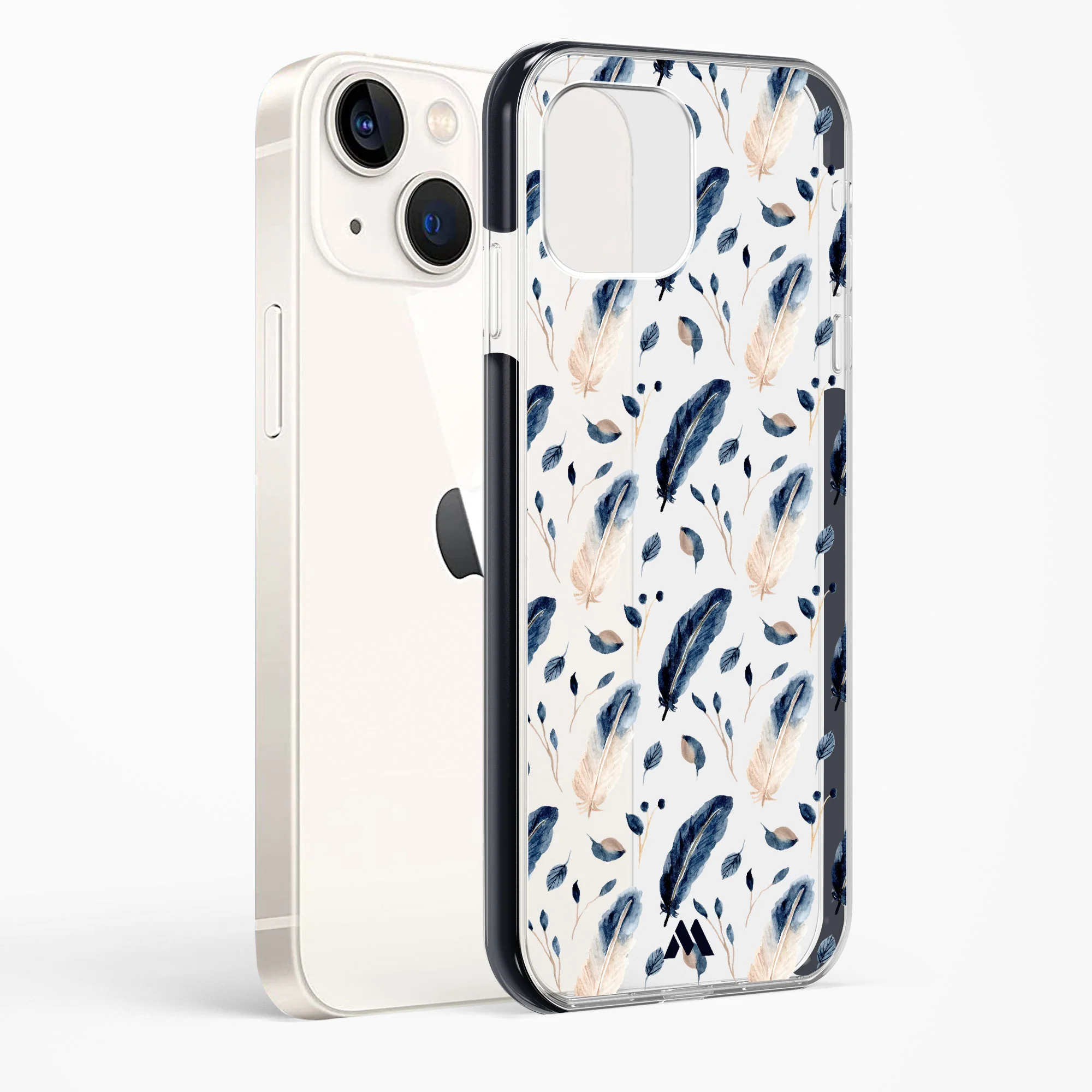 Painted Willow Bird Feathers Impact Drop Protection Case (Apple) - Image 30