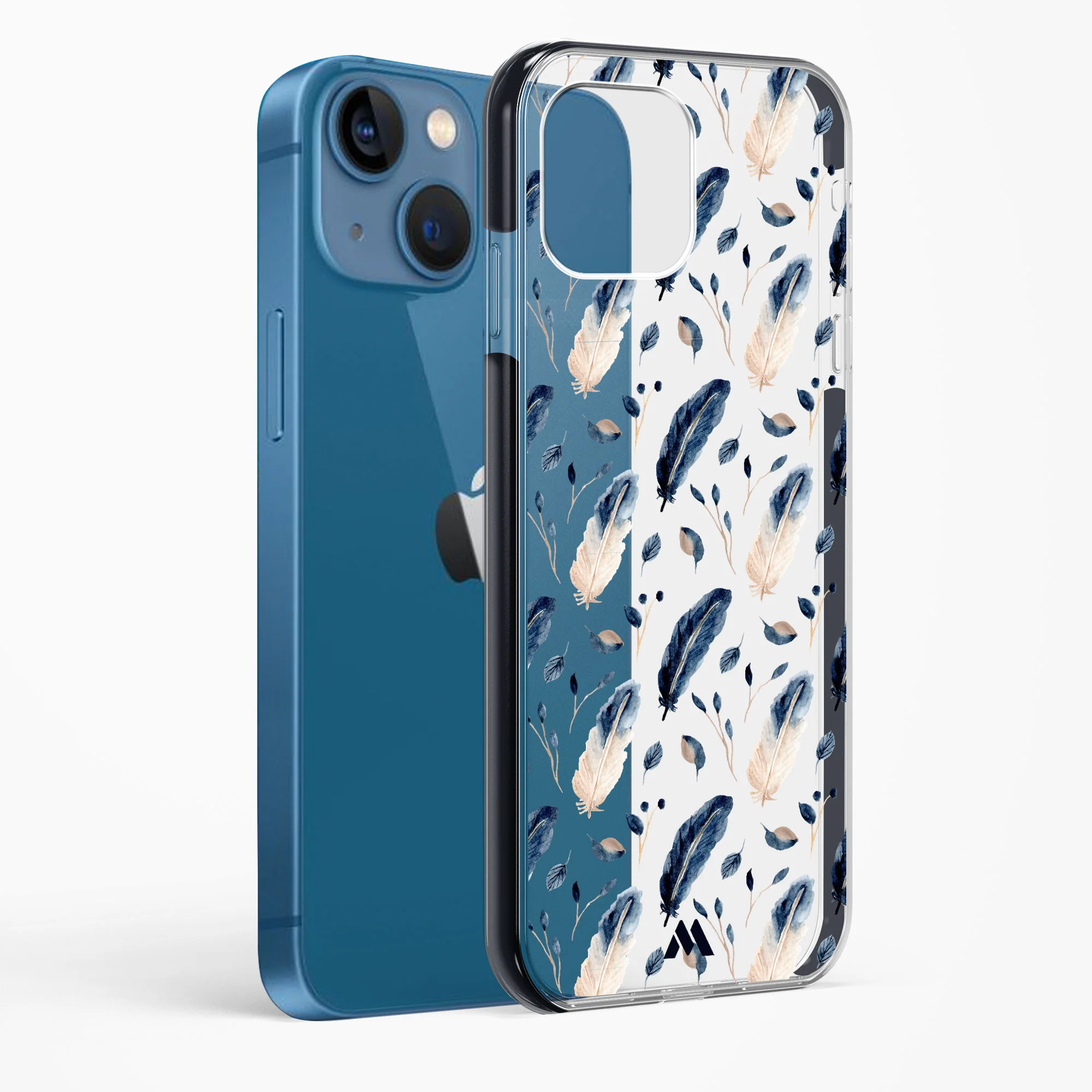 Painted Willow Bird Feathers Impact Drop Protection Case (Apple) - Image 36