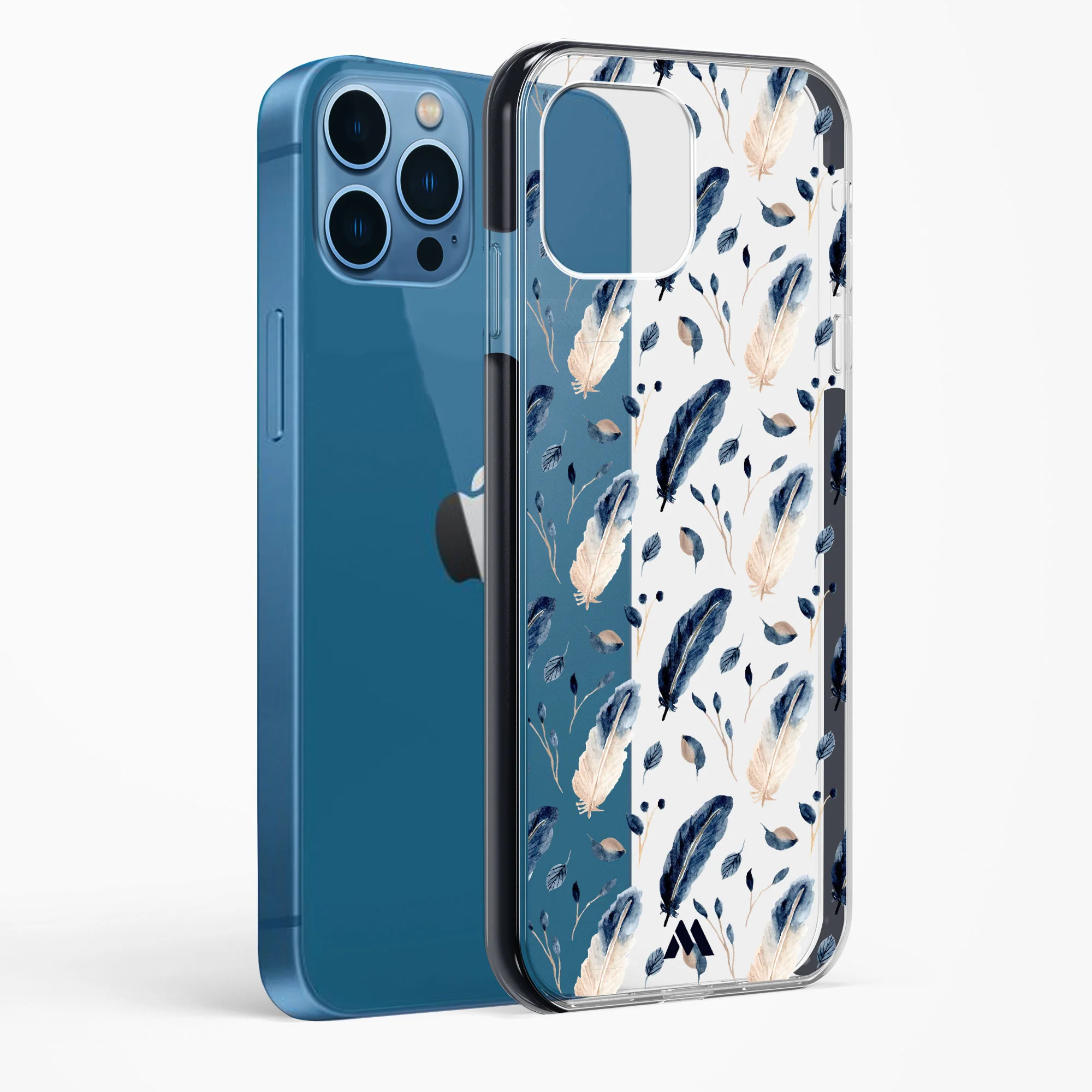 Painted Willow Bird Feathers Impact Drop Protection Case (Apple) - Image 40