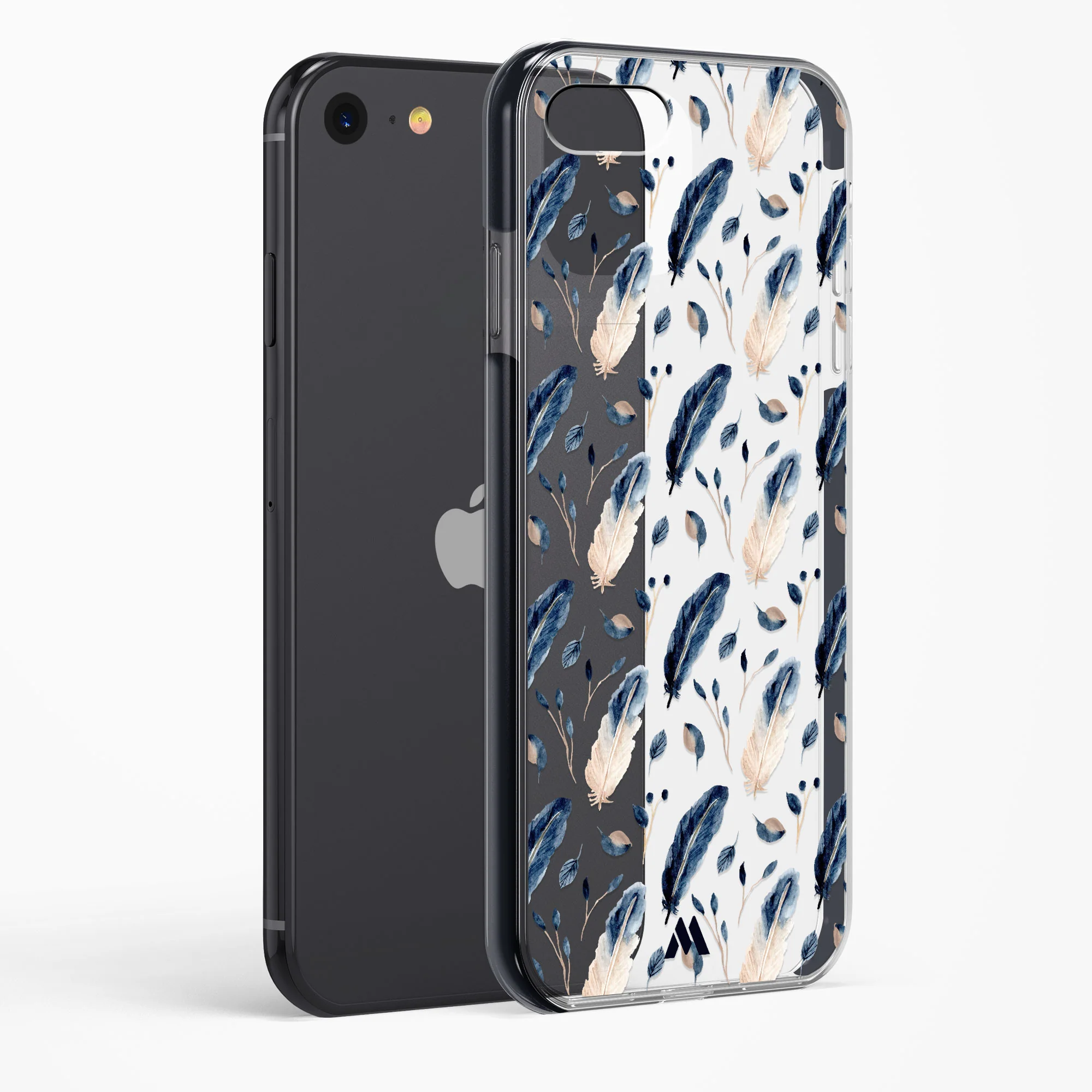 Painted Willow Bird Feathers Impact Drop Protection Case (Apple) - Image 48