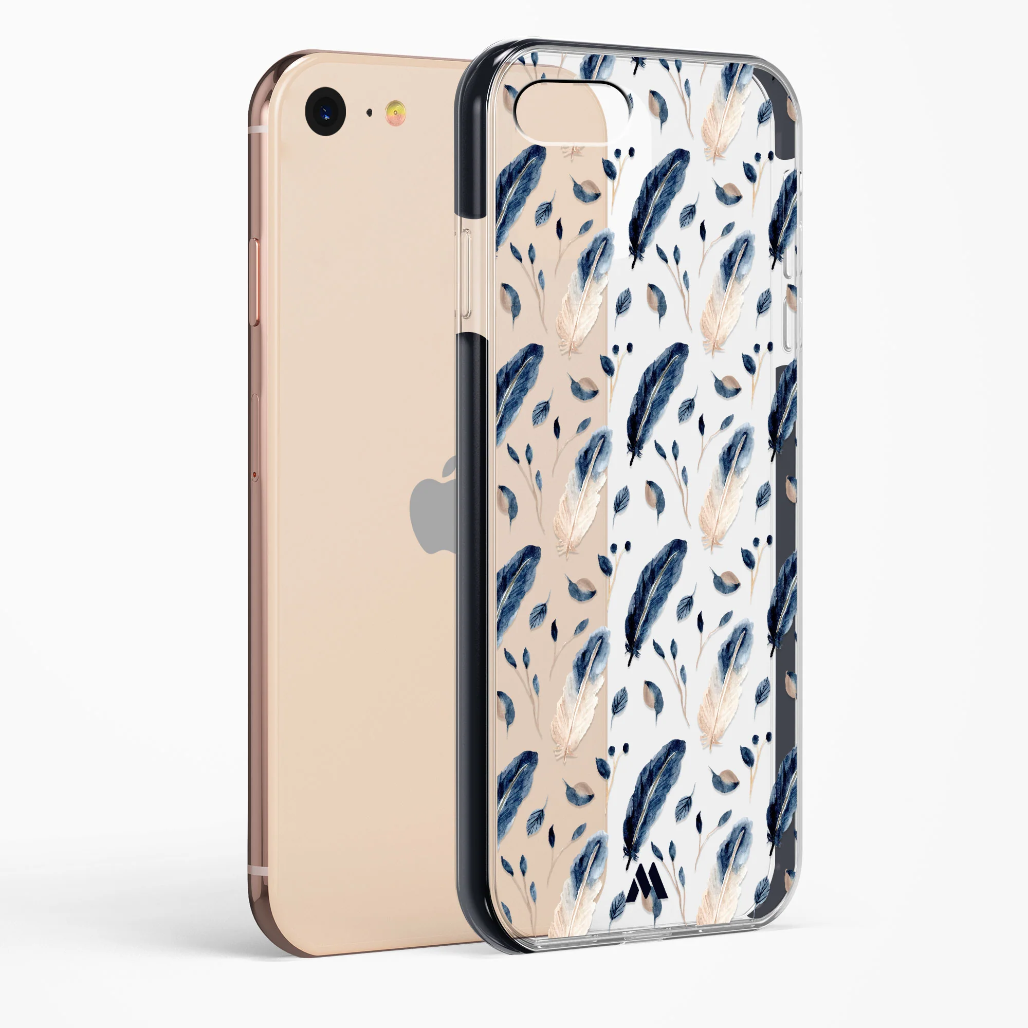 Painted Willow Bird Feathers Impact Drop Protection Case (Apple) - Image 58