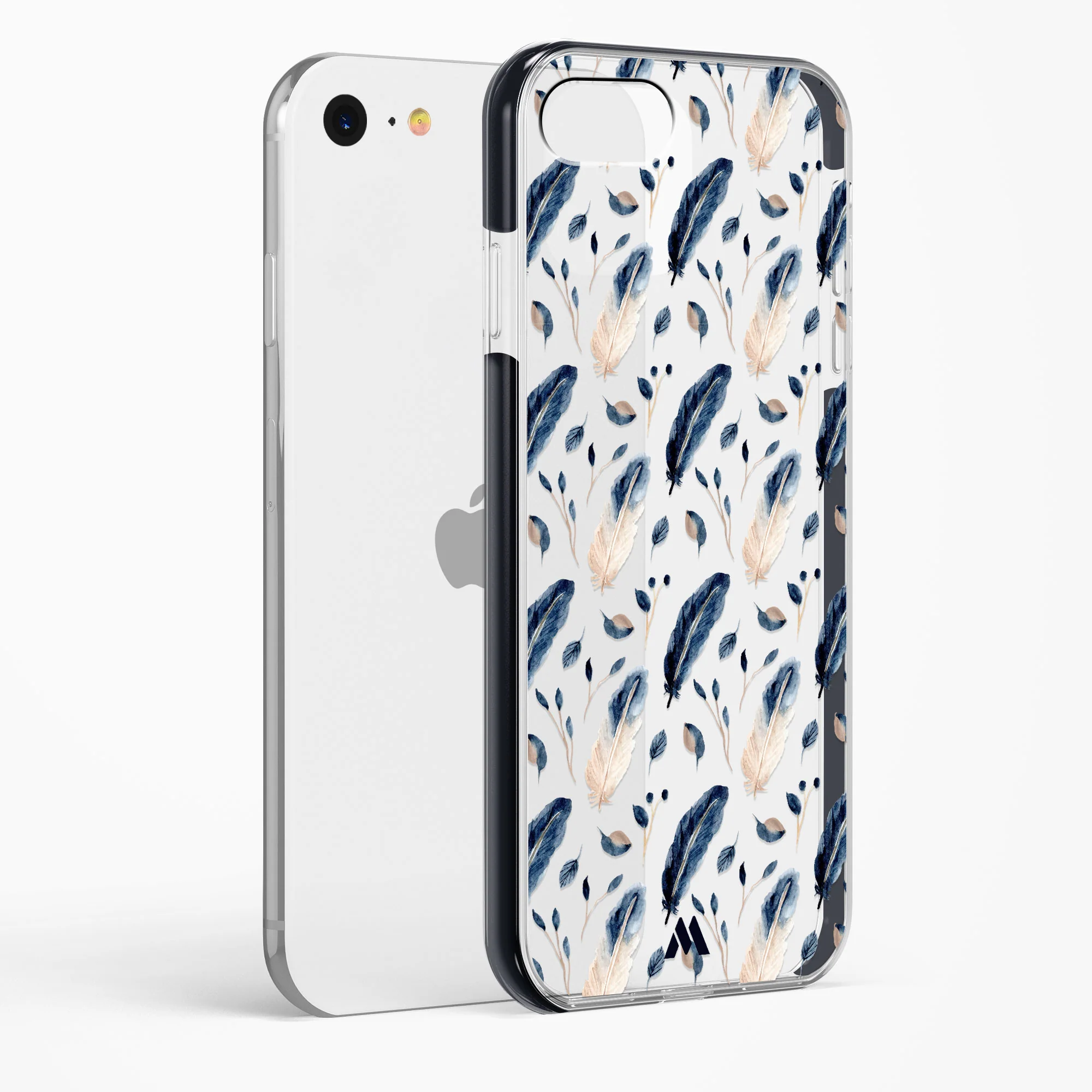 Painted Willow Bird Feathers Impact Drop Protection Case (Apple) - Image 62