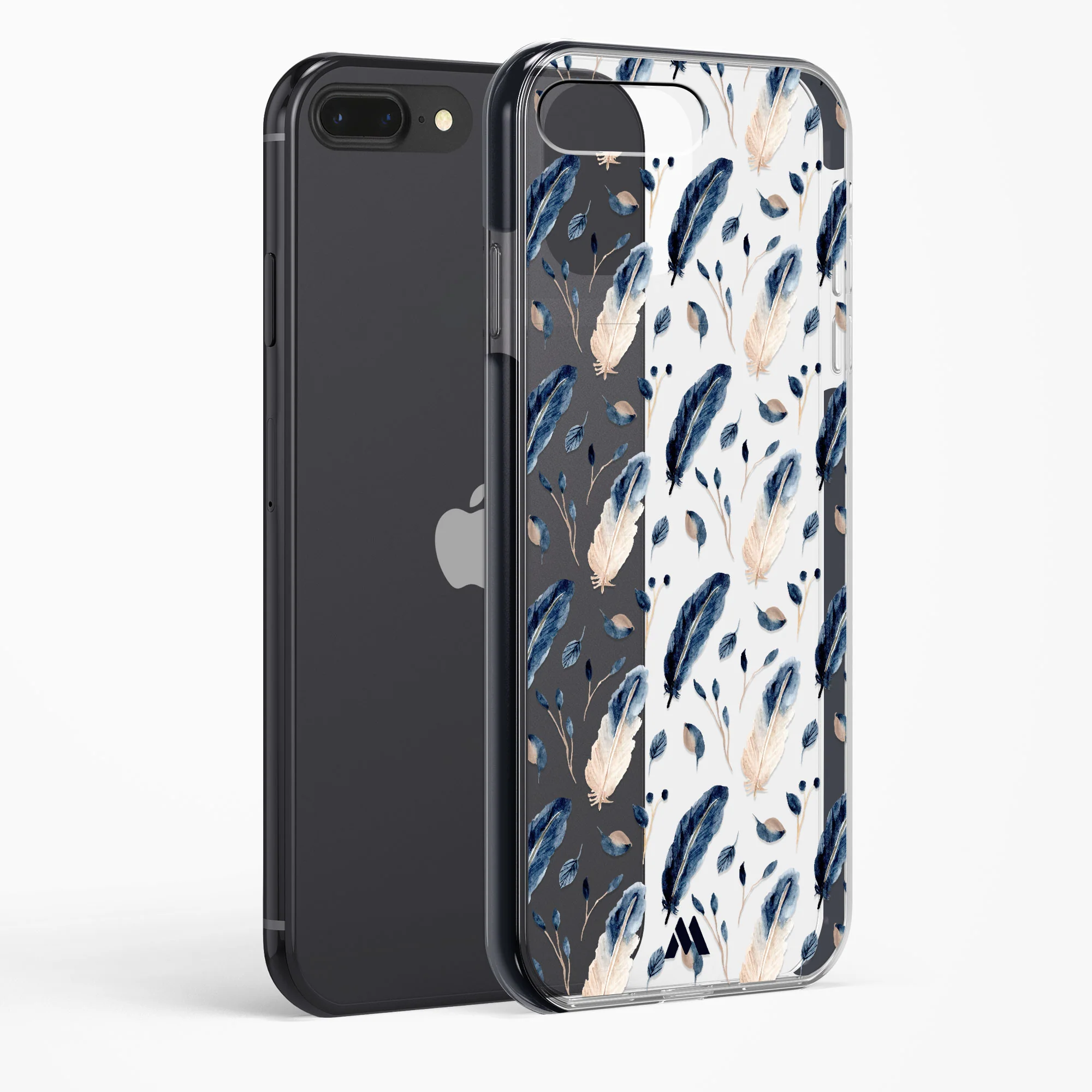 Painted Willow Bird Feathers Impact Drop Protection Case (Apple) - Image 68