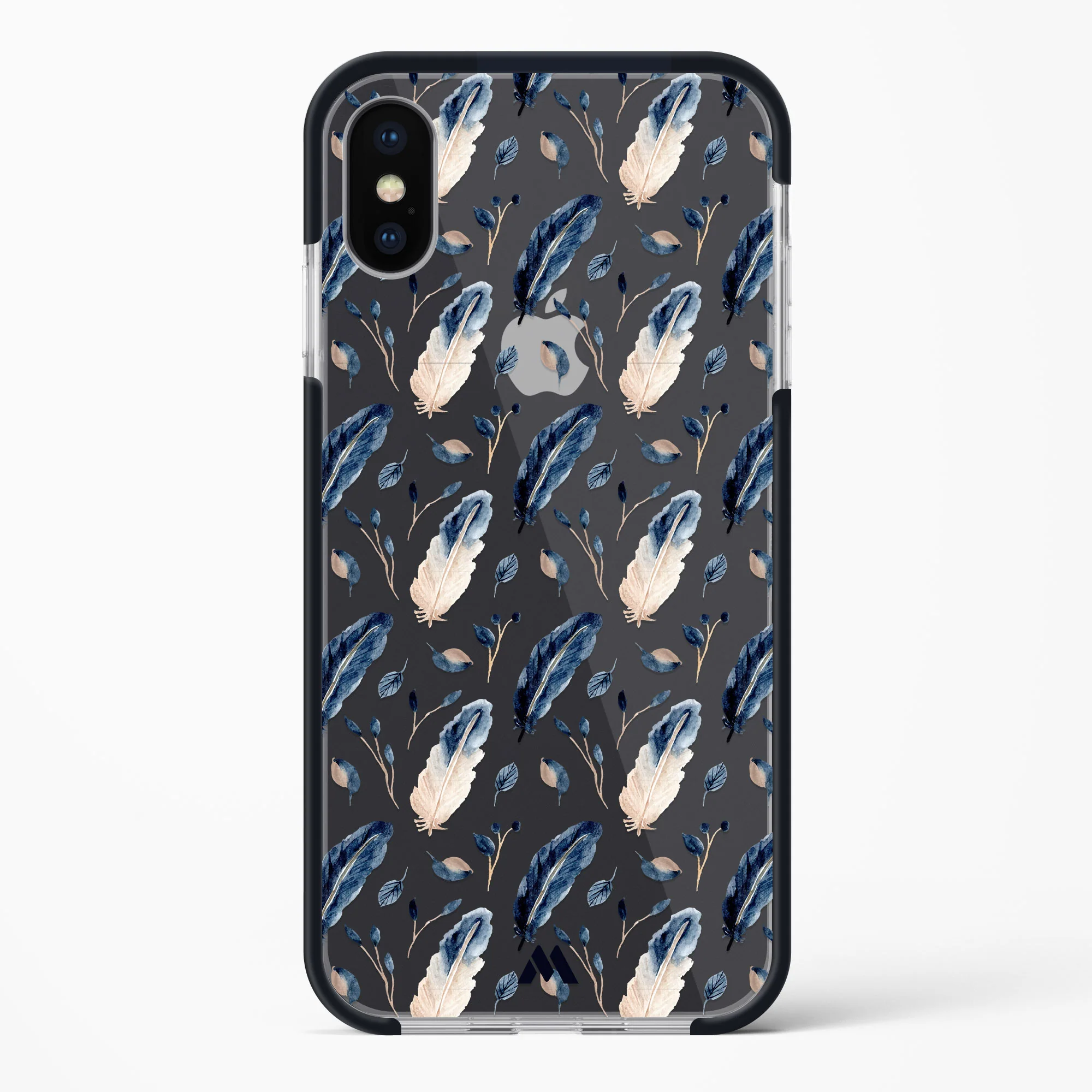 Painted Willow Bird Feathers Impact Drop Protection Case (Apple) - Image 87