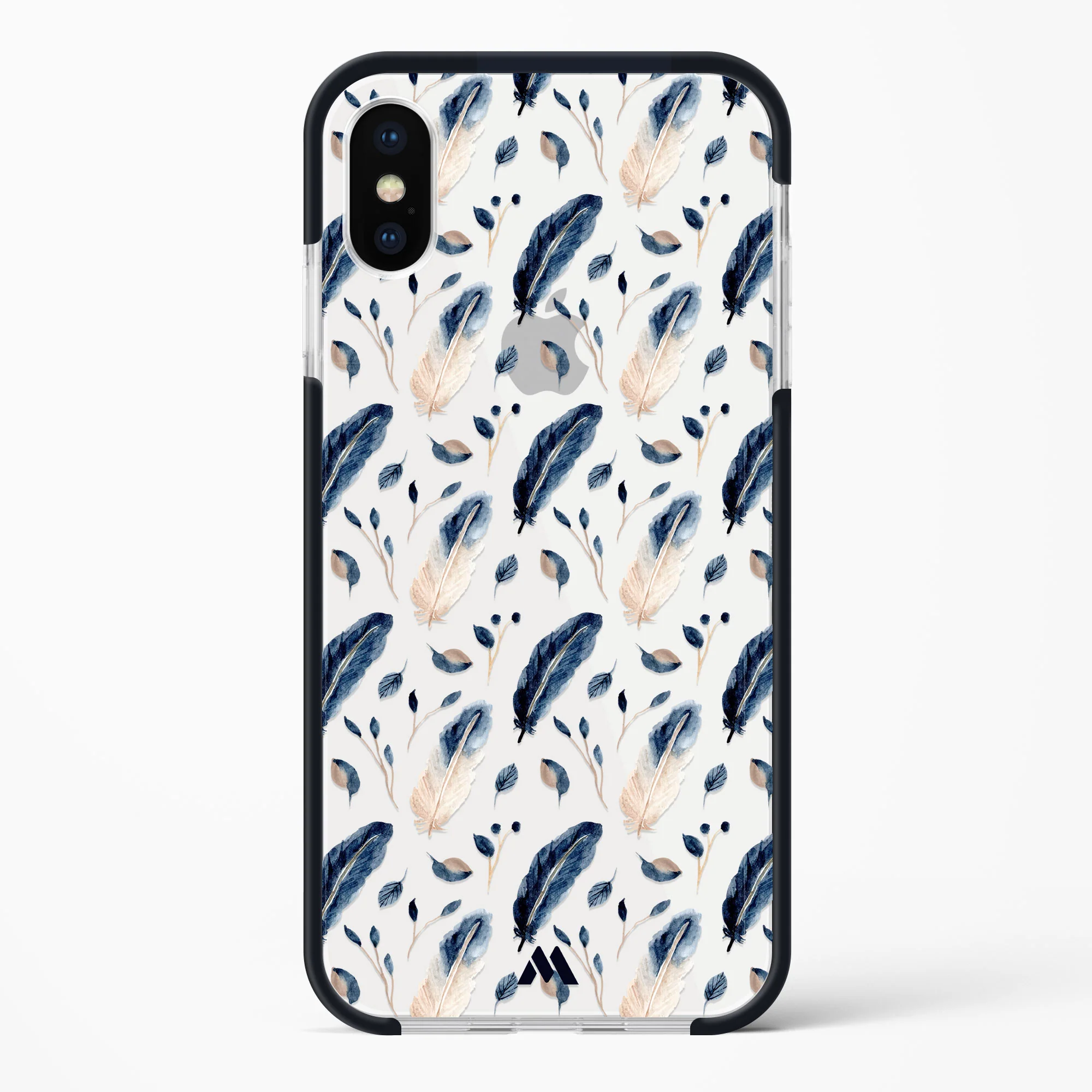 Painted Willow Bird Feathers Impact Drop Protection Case (Apple) - Image 89